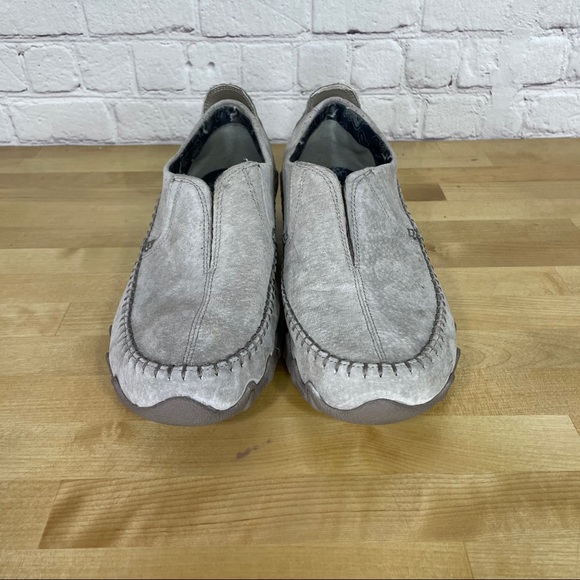 NEW Skechers Bikers Freeway Suede Slip On - Picture 2 of 8